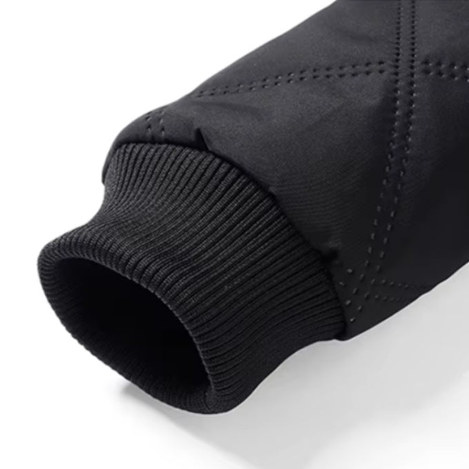 Men's Quilted Fleece-Lined Winter Jacket 10