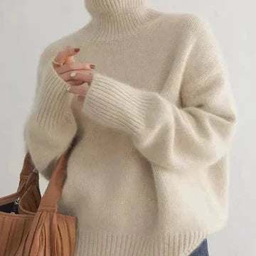 Women's Luxe Soft Turtleneck Sweater 1