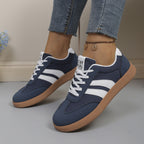 Women's Classic Lace-Up Court Sneakers 1