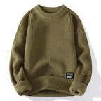 Men's Thermal Knit Crewneck Pullover 3