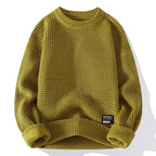 Men's Thermal Knit Crewneck Pullover 1