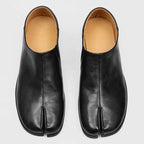 Women's Split-Toe Leather Tabi Loafers 10