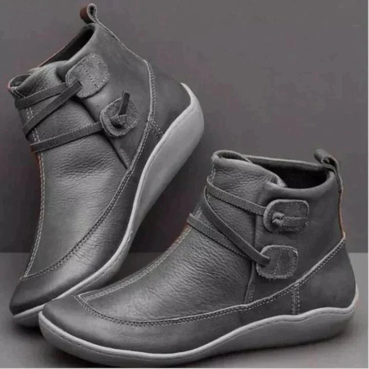 Women's Side-Lace Comfort Ankle Boots 4