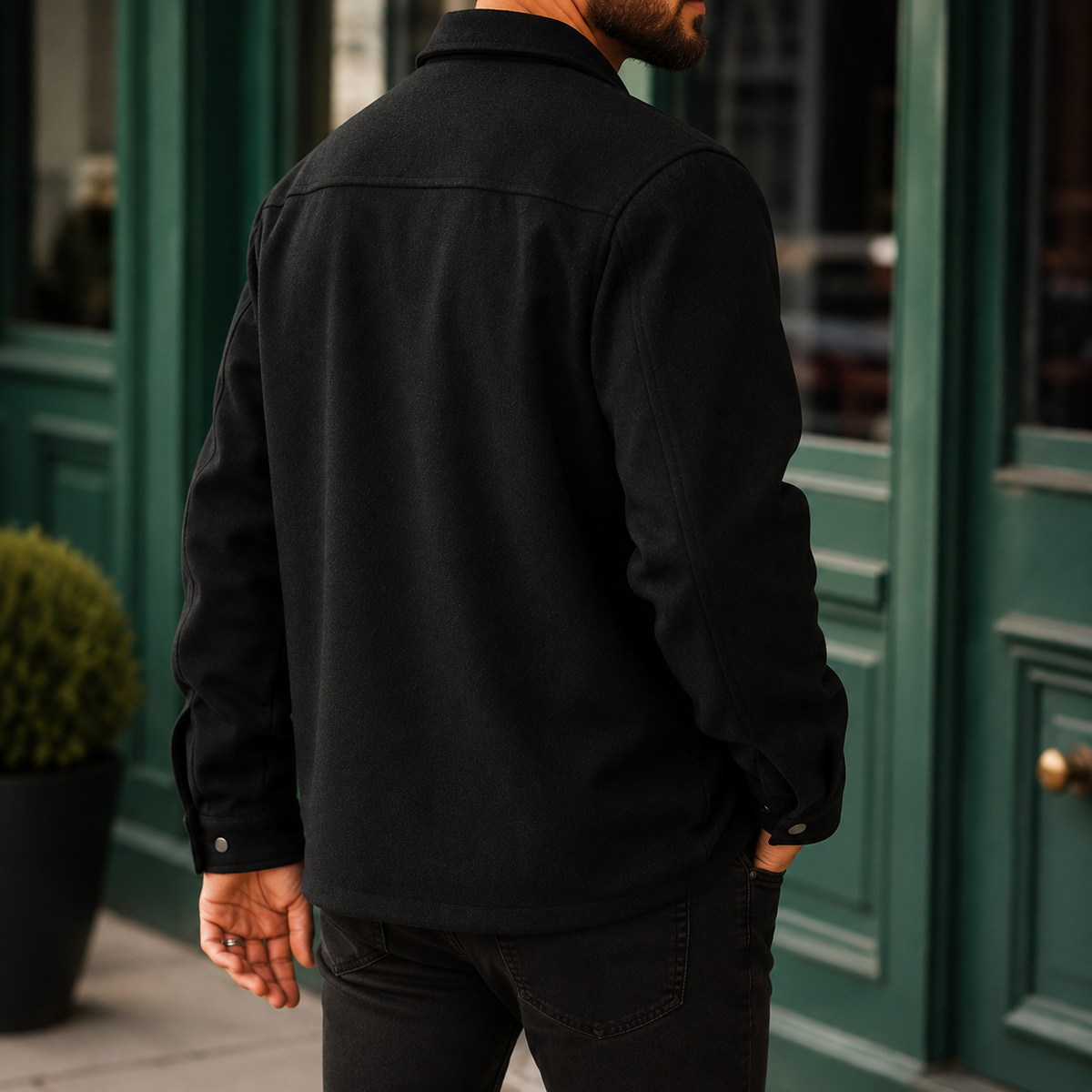 Women's Soft Brushed Snap Jacket 2