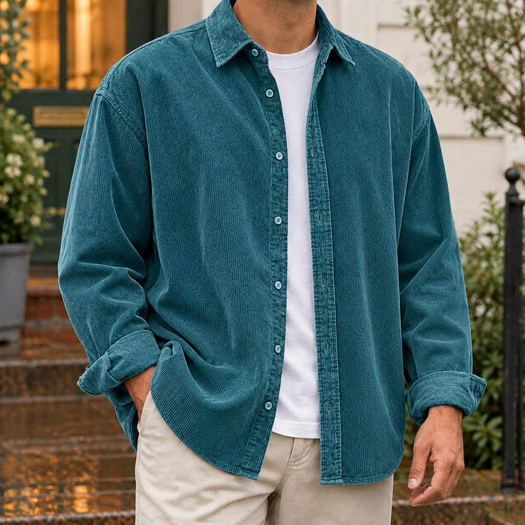 Women's Corduroy Overshirt Jacket 5
