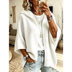 Women's Hooded Open-Front Knit Cardigan 6