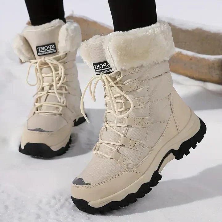 Women's Faux-Fur Lined Lace-Up Winter Boots 1