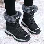 Women's Faux-Fur Lined Lace-Up Winter Boots 2