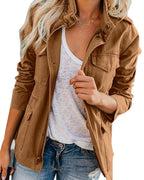 Women's Stand-Collar Utility Jacket 6