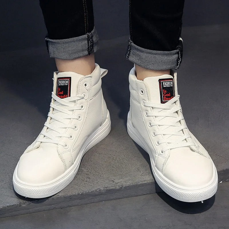 Women's Orthopedic High-Top Lace-Up Sneaker Boots 7