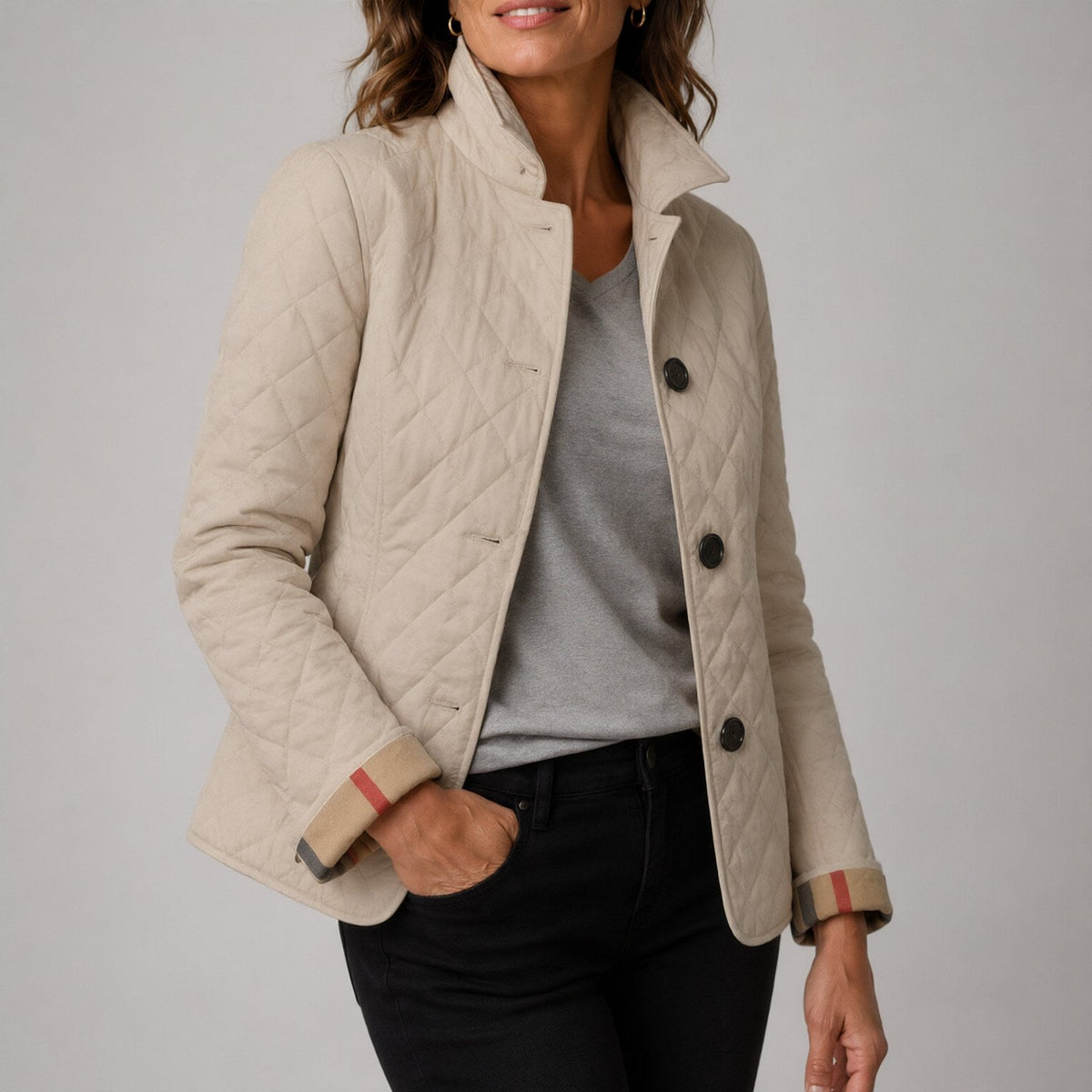 Women's Lightweight Diamond-Quilted Jacket 6