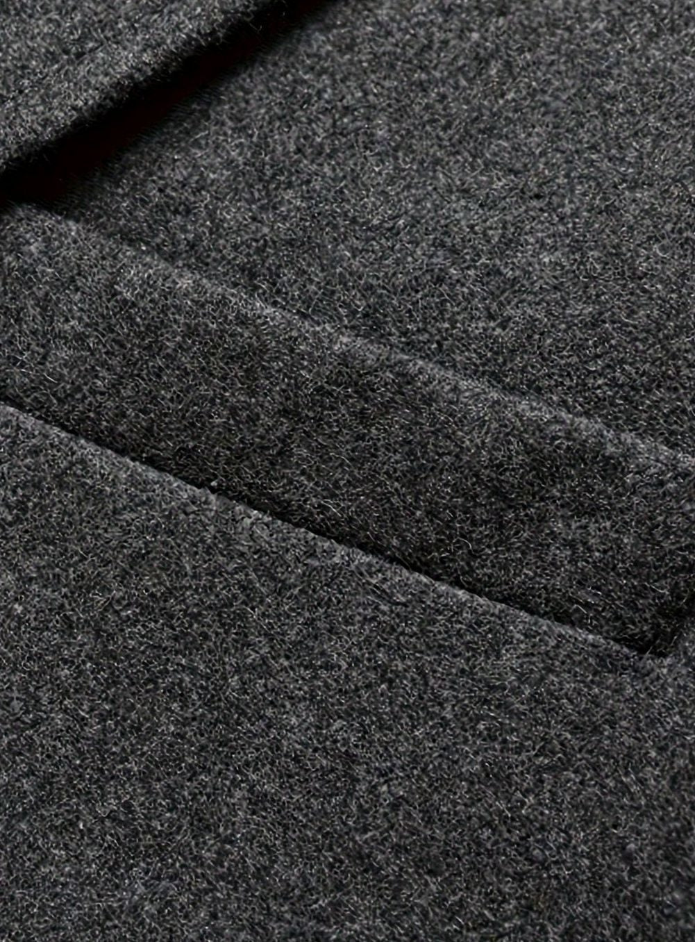 Men's Quilted-Lined Tailored Wool Overcoat 5