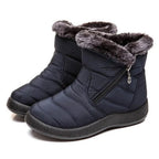 Women's Quilted Waterproof Side-Zip Snow Boots 4