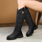 Women's Faux-Fur Lace-Up Waterproof Snow Boots 2