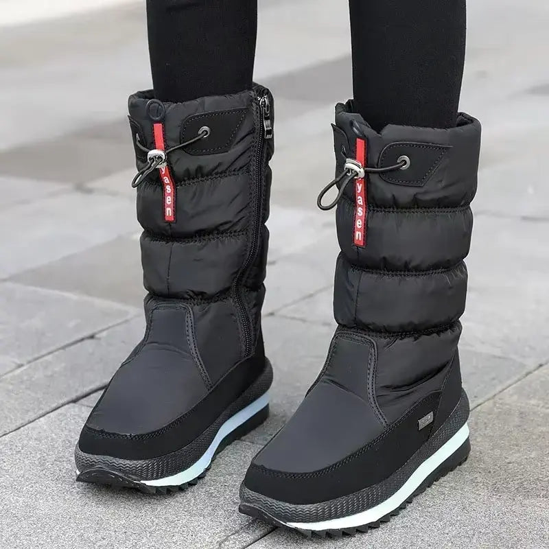 Women's Waterproof Insulated Pull-On Snow Boots 1