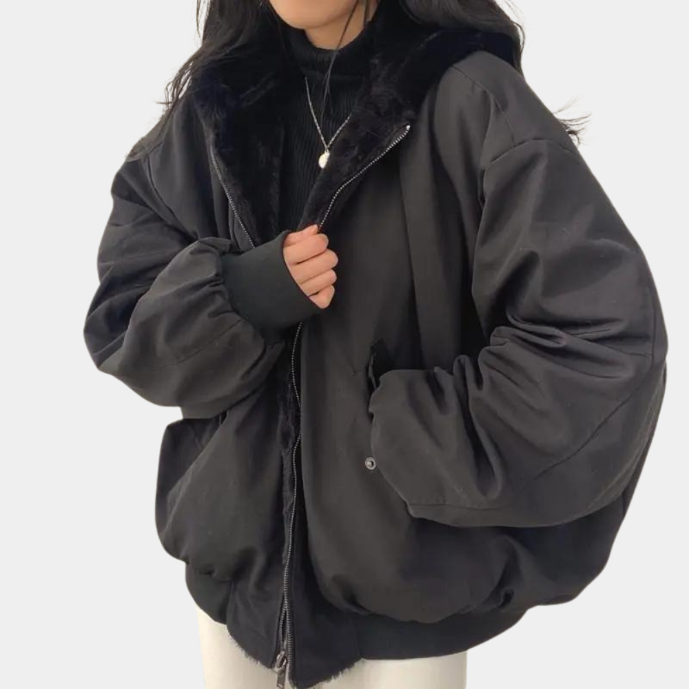Women's Oversized Hooded Winter Jacket 2