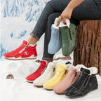 Women's Faux-Fur Lined Wide-Toe Ankle Boots 2