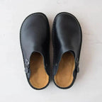 Women's Orthopedic Leather Buckle Clogs 4